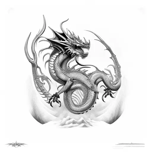 Mechanical Dragon Inspired By Heavy Metal Album Art