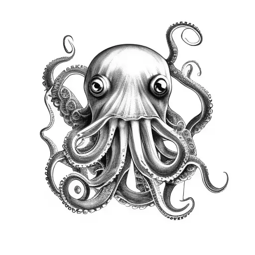 Octopus Sinking A Pirate Ship