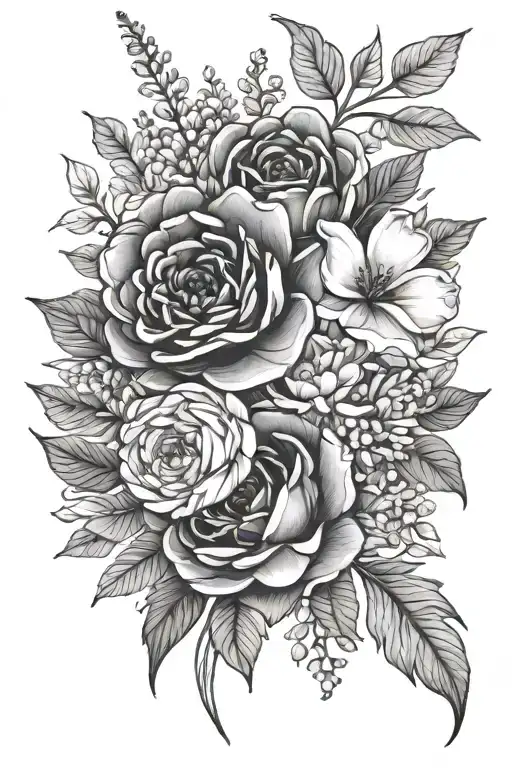 Birth Month Flower Bouquet