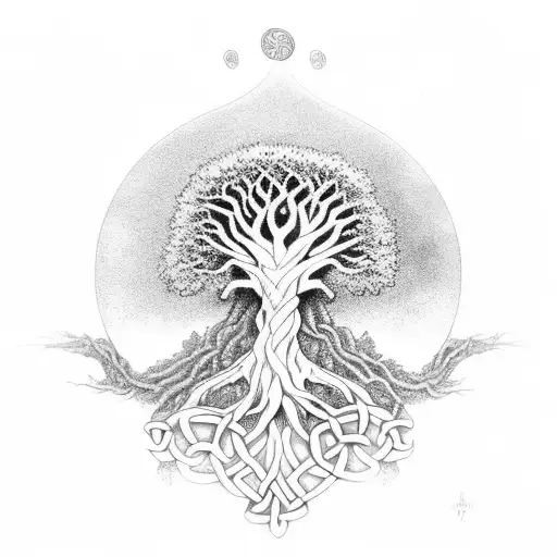 Celtic Tree Of Life World Tree