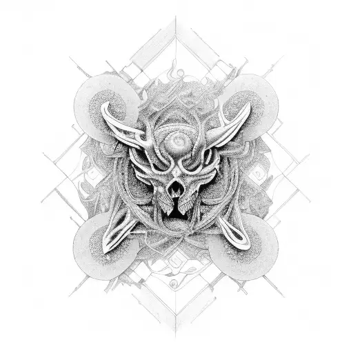 An Intricate Design Of Healing Hands