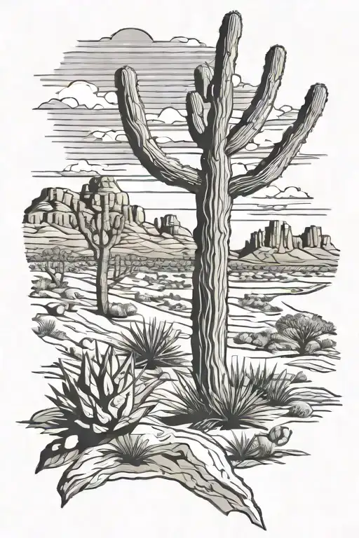 Arizona Desert Landscape