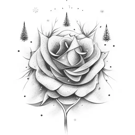 Winter Flower And Nature