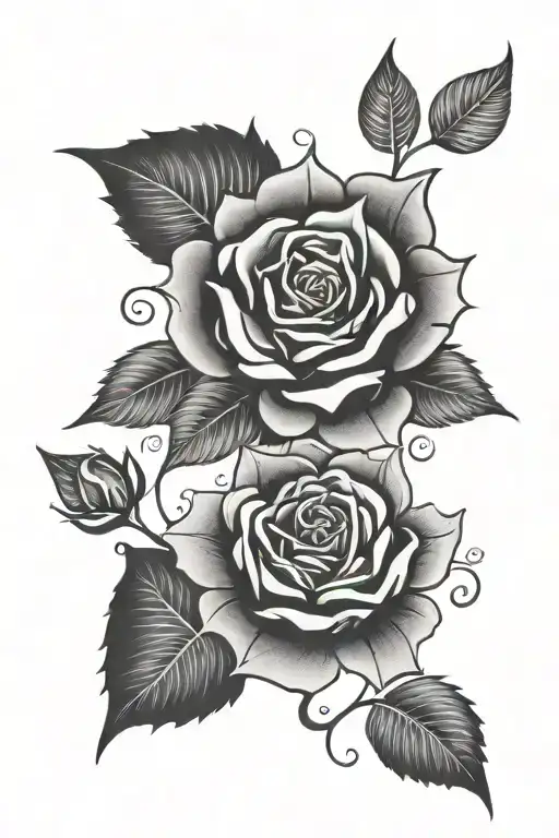 Mandala And Rose