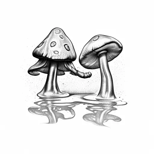 Psychedelic Shrooms With The Name Of My Kids- Asaf And Dor