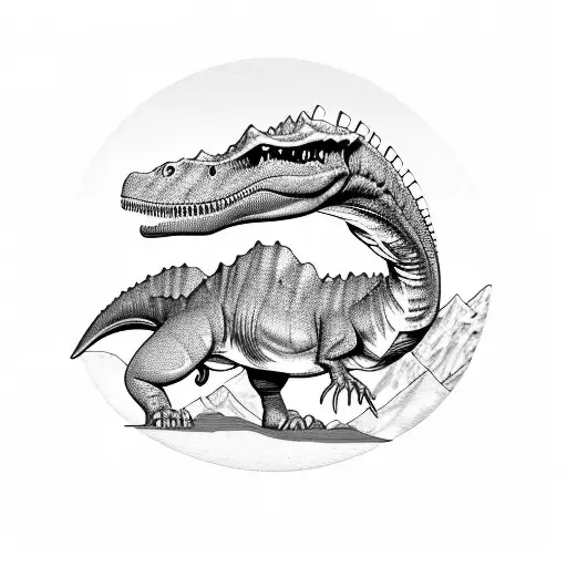 Mountains Sword Dinosaur