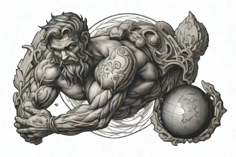 Atlas Carrying The World