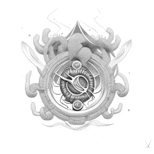 Black Power Symbol With Intricate Dreadlocks Design