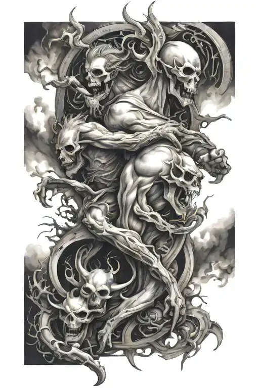 Internal Battle Between Good And Evil