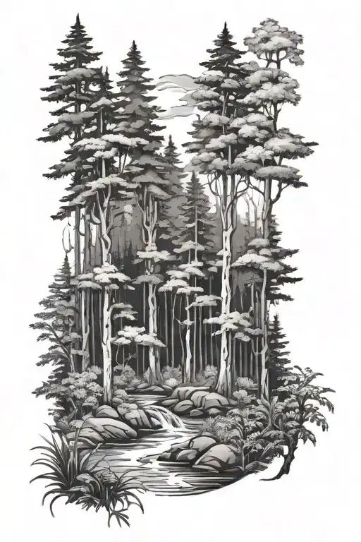 Forest Scene