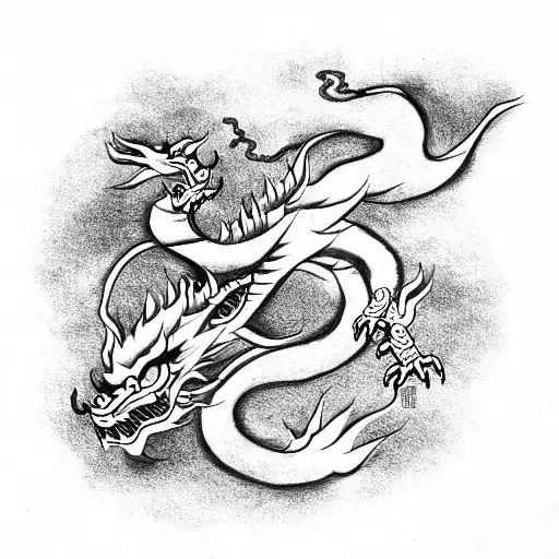 A Traditional Chinese Dragon