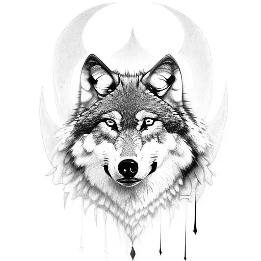 Wolf Tooling Up At A Butterfly