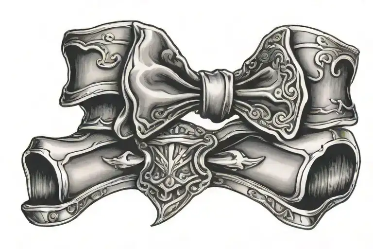 Hood Ornament Chevy Bow Tie