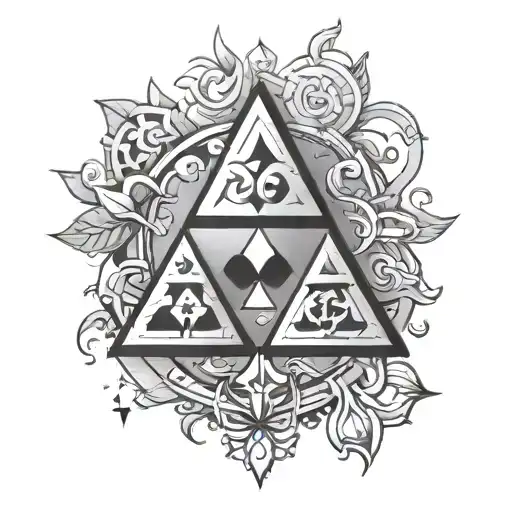 Zelda Triforce Symbol