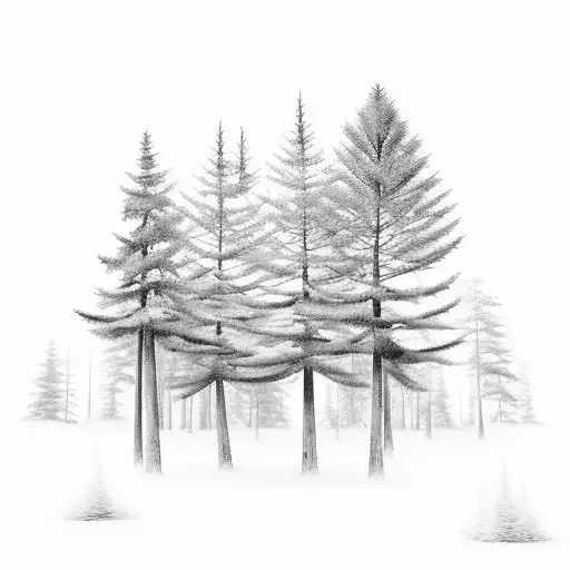 Pine Tree Forest