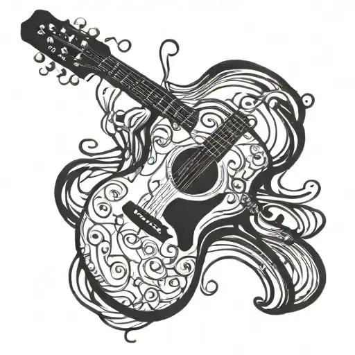 Simple Man Guitar Notes Flowing