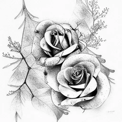 Juniper Berries And Rose