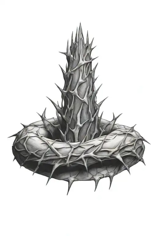 Thorns Wrapped Around Collarbone