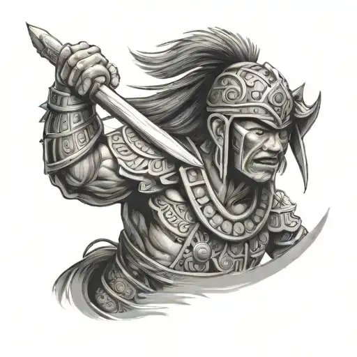 Filipino Warrior Wielding