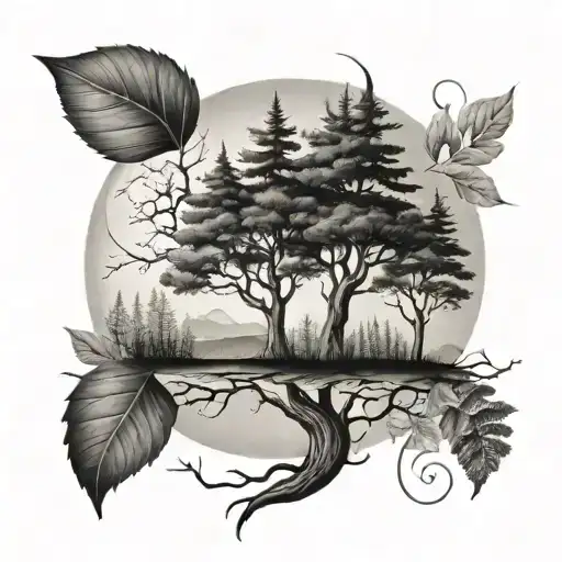 Nature Elements Like Trees