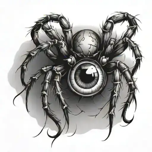 Creepy Eyeball Spider