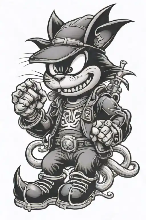Felix The Cat Cholo Demons