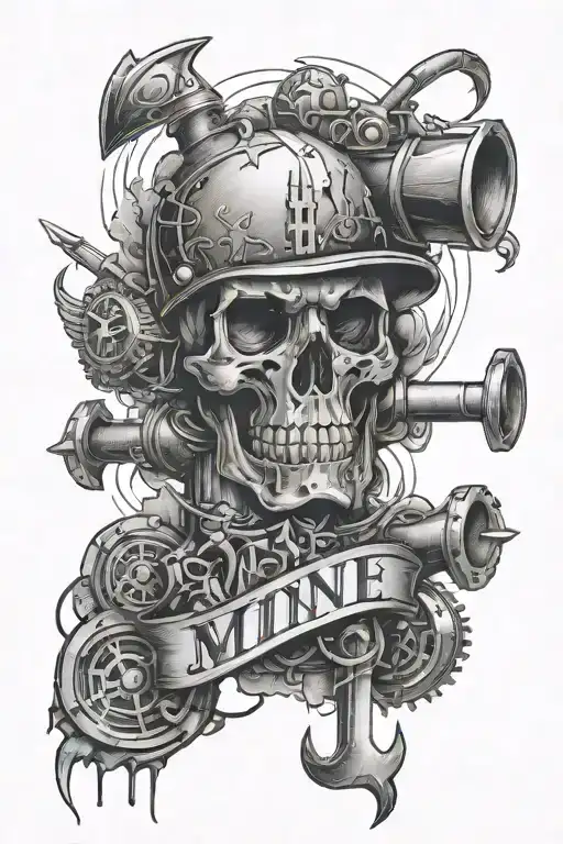 Outdoor Themed With The Word Mine In It