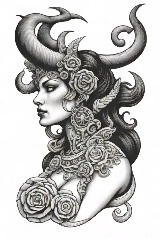 Dark Taurus Goddess