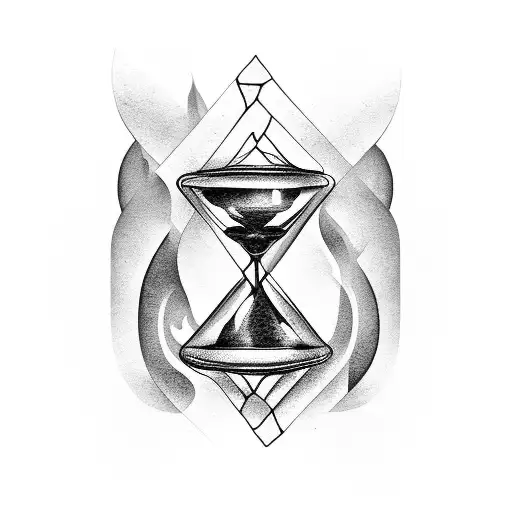 Ancient Mythological Hourglass