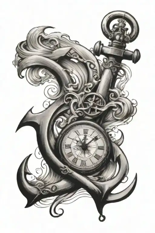 Anchor Clock Waves