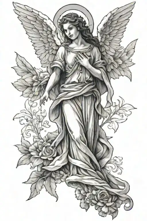 Angel With Cross