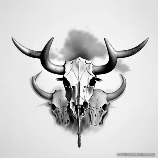 Bull Cow Skull
