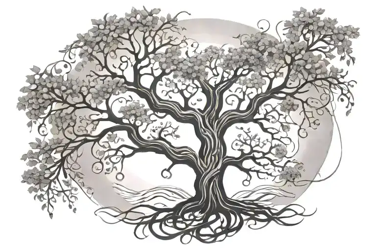 Tree Of Life Intertwined