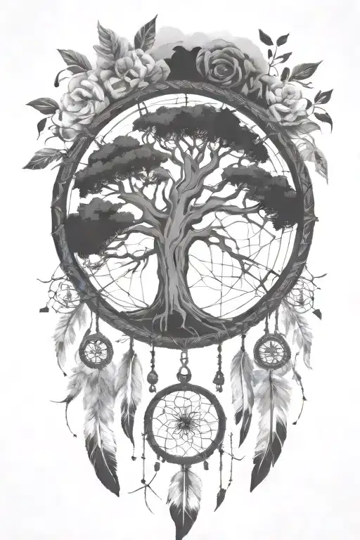 Life Tree Dream Catcher War
