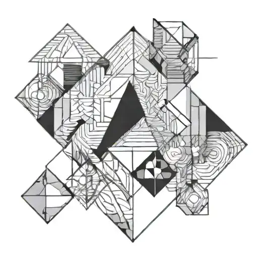 Modern Geometric Line