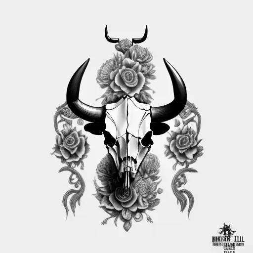 Bull Cow Skull