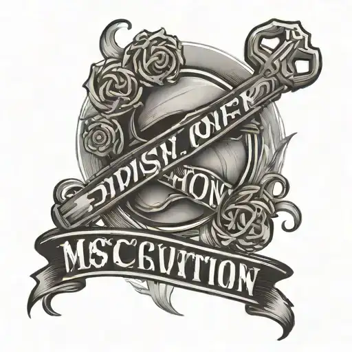 Discipline Over Motivation Word