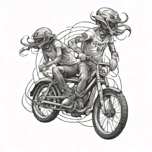 Soulmate Memorial Tattoo Twin Flame Bmx