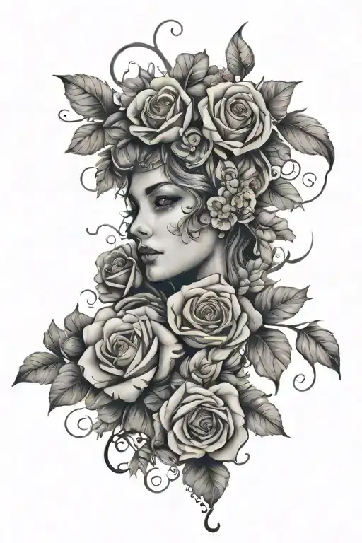 Italian Sleeve Tattoo Featuring