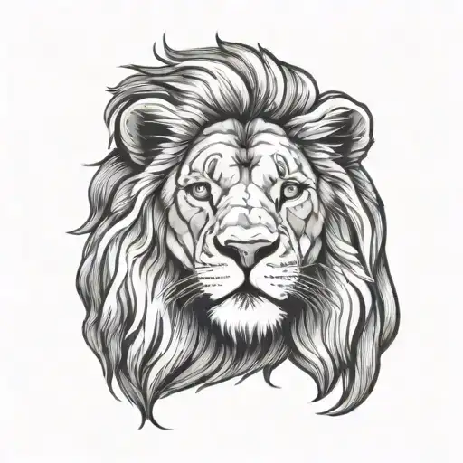 Lion Head And Dog Head