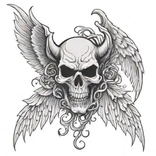 Demon Wings Without Demon