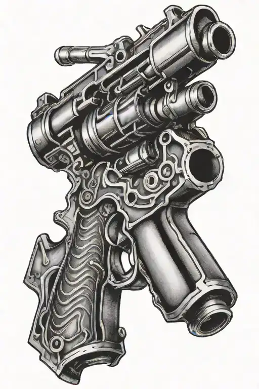 Pen Transforming Into A Gun