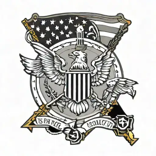 Us Army Air Corps Communications Symbol Incorporated