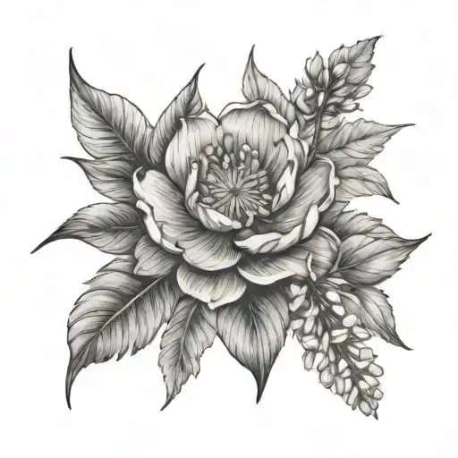 April And November And May Birth Flower