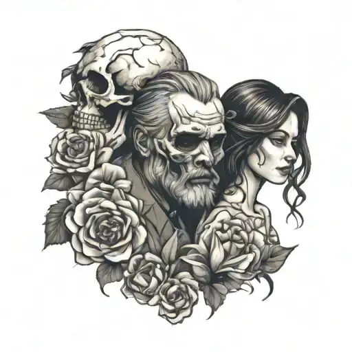Flowers Death Father And Daughter