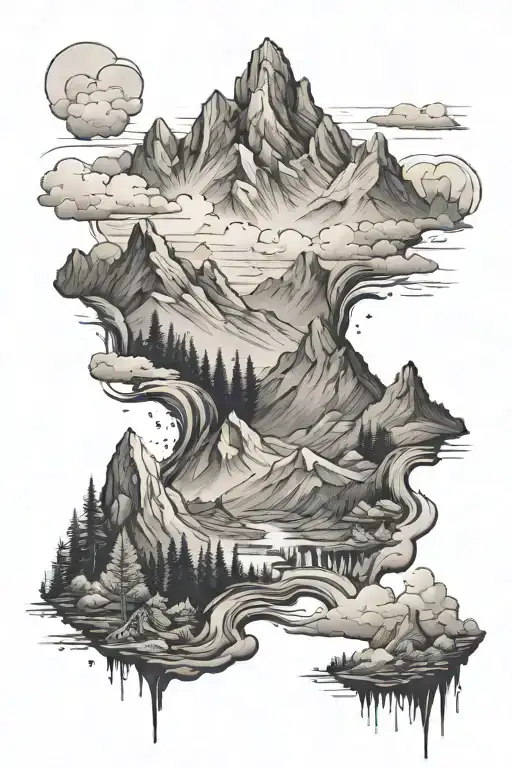 Mountains With Tons Of Space For Me To Add Tallies In The Future