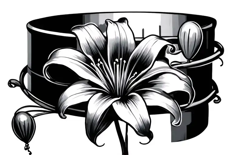 Balloon Bracelet With Lily