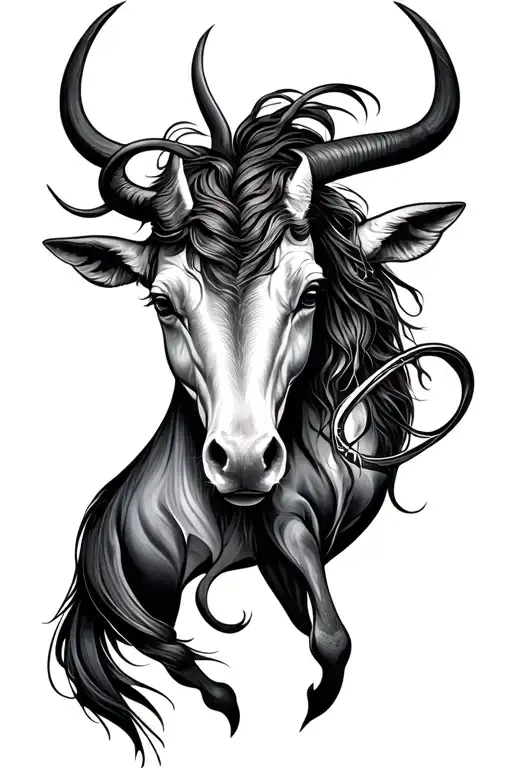 Virgo And Taurus Zodiac Signs Intertwined