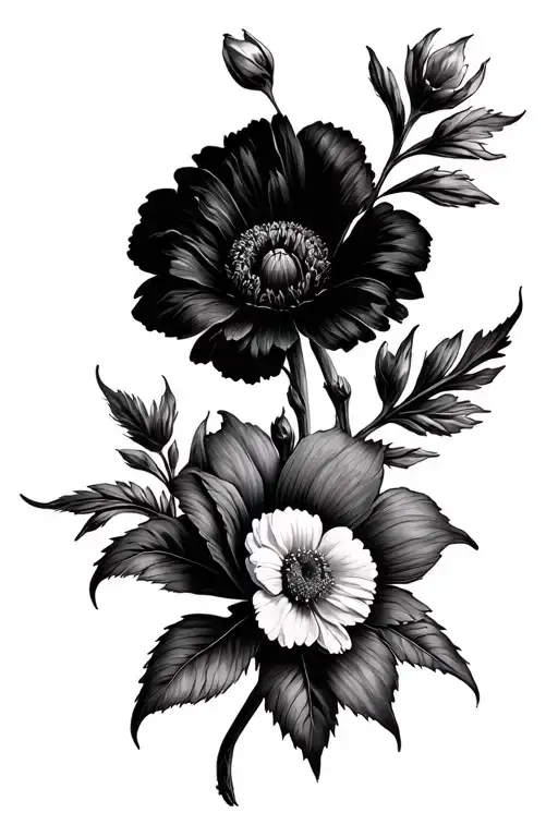 Birth Month Flowers Of October February And April Birth Flower