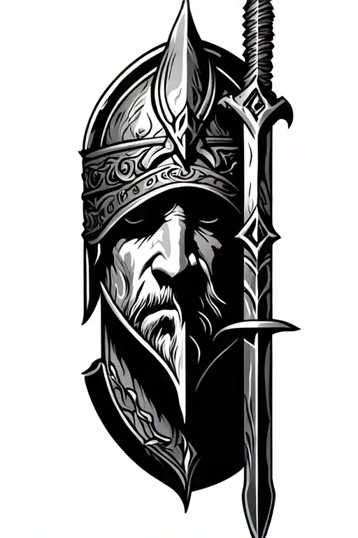 Viking Tattoo Of Protection